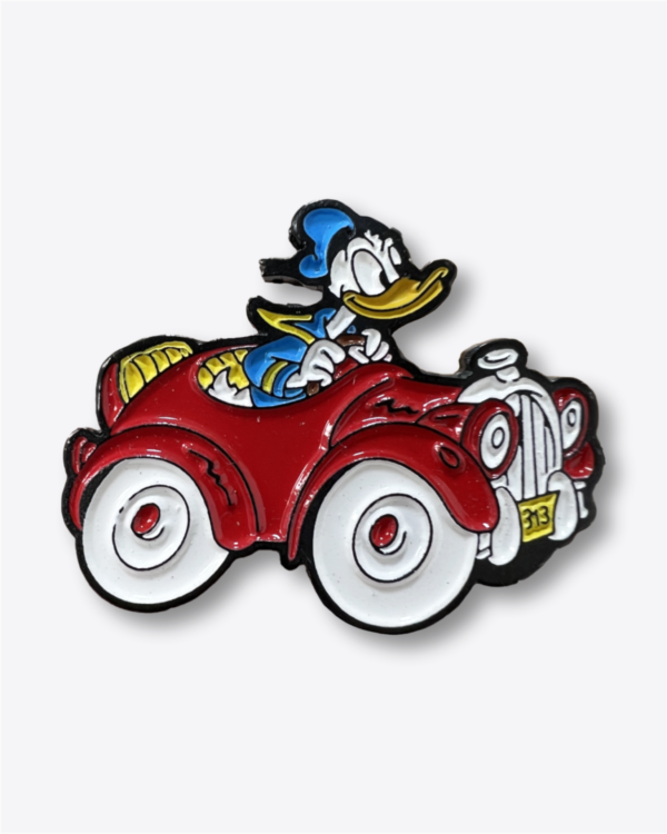 Pin - Pato Donald En Carro