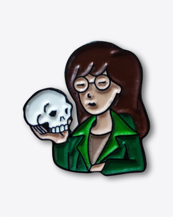 Pin - Daria con calavera