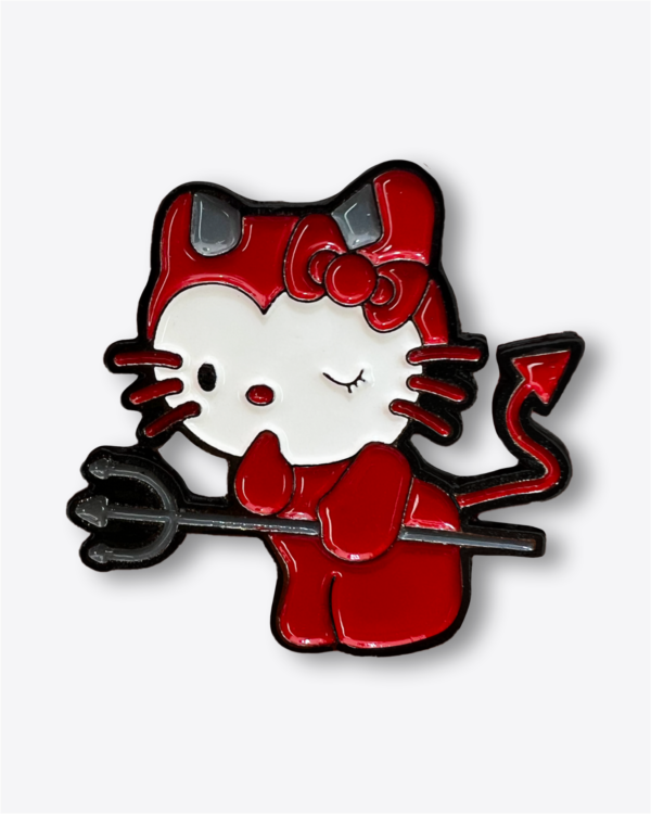 Pin - Hello Kitty Diabla