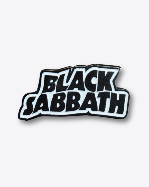 Pin - Black Sabbath Blanco