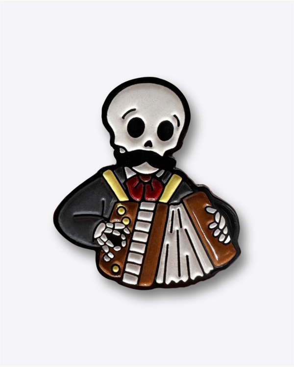 Pin - Calavera Acordeón