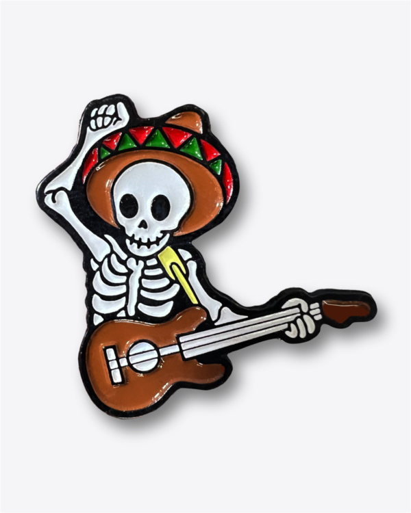 Pin - Calavera Guitarra