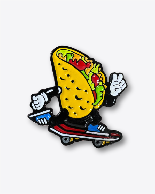 Pin - Taco Skater