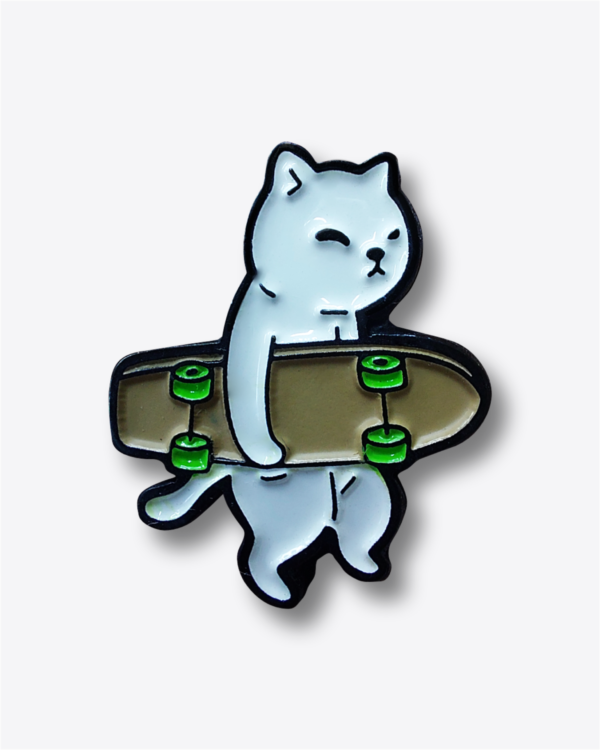 Pin - Gato skate Ref 1