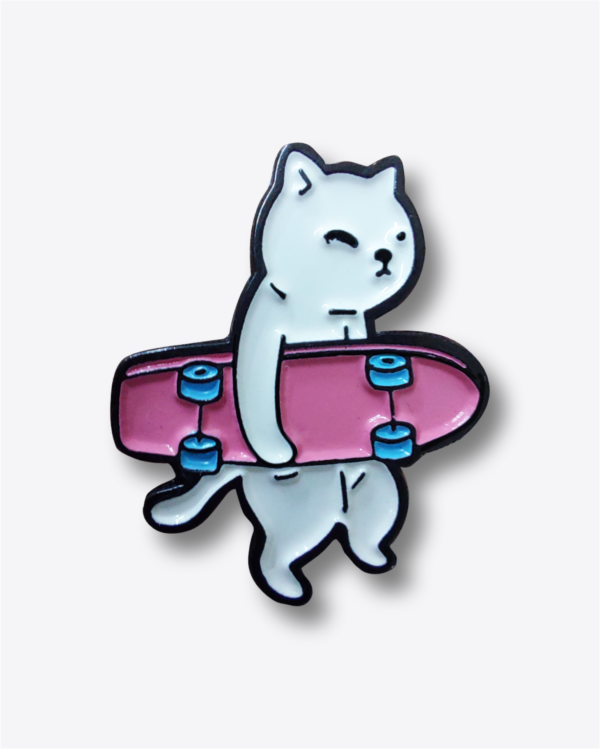 Pin - Gato skate Ref 2