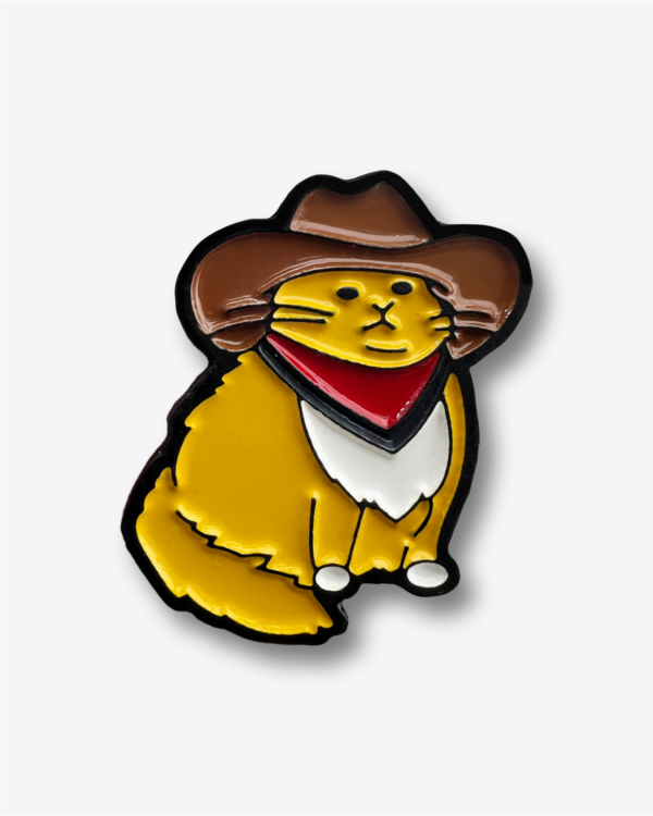 Pin - Gato Vaquero