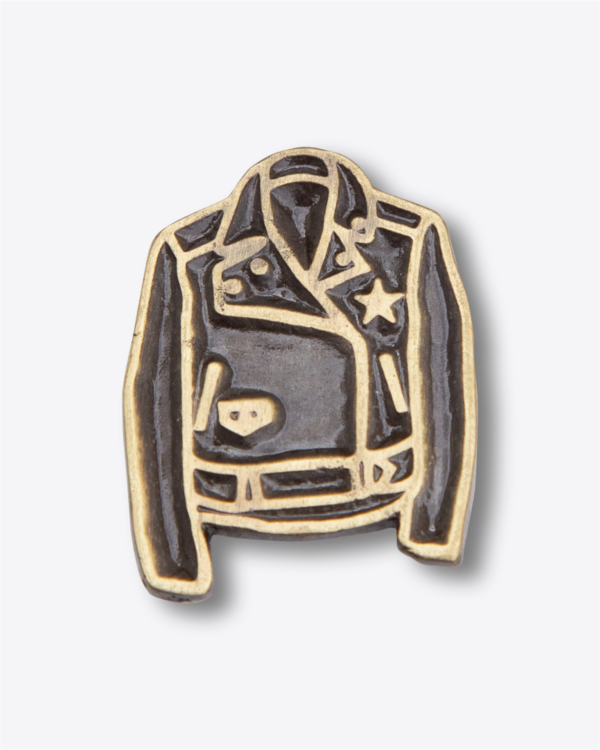 Pin - Chaqueta de Cuero