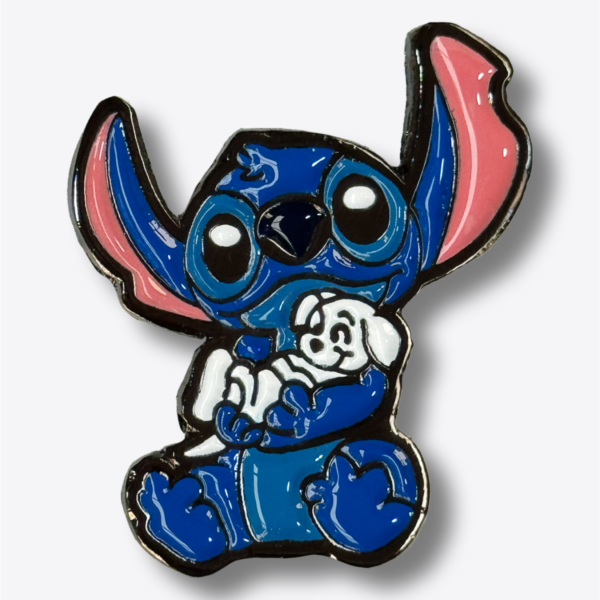 Pin - Stitch Y Perrito