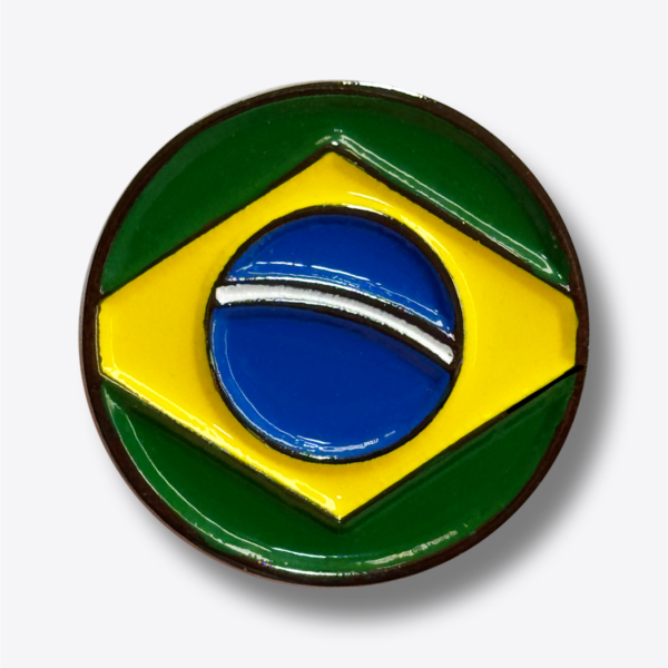Pin - Bandera Brasil