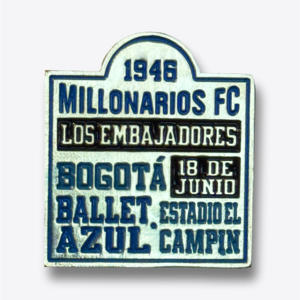 Pin - Millonarios 1946