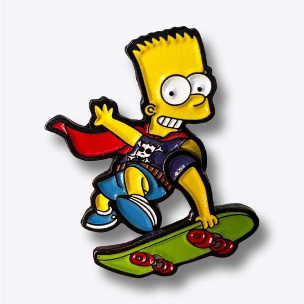 Pin - Bart en Patineta