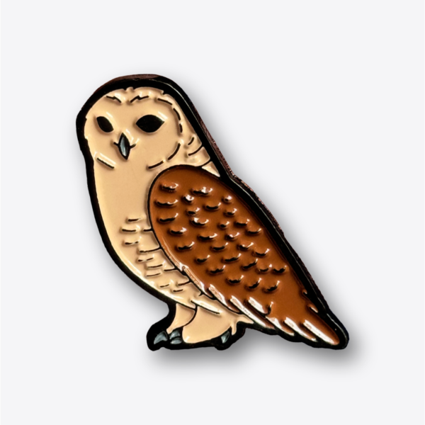 Pin - lechuza
