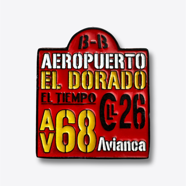 Pin - Letrero de Bus Ref. 2