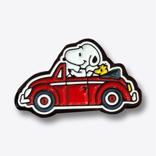 Pin - Snoopy Carro