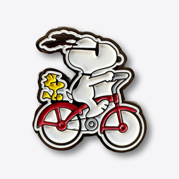 Pin - Snoopy bicicleta