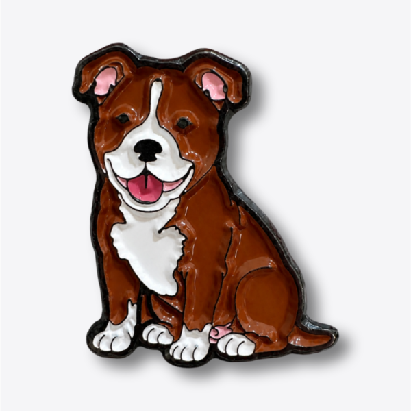 Pin - Pitbull American (Cafe)