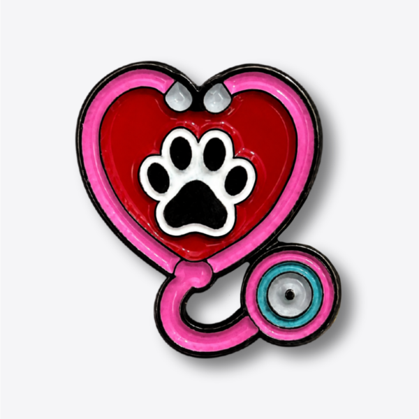 Pin - Estetoscopio Veterinario