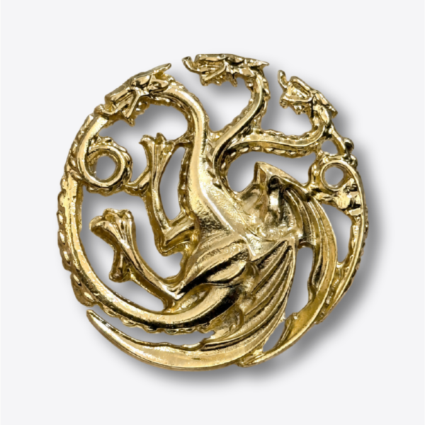Pin - Casa Targaryen Dorada
