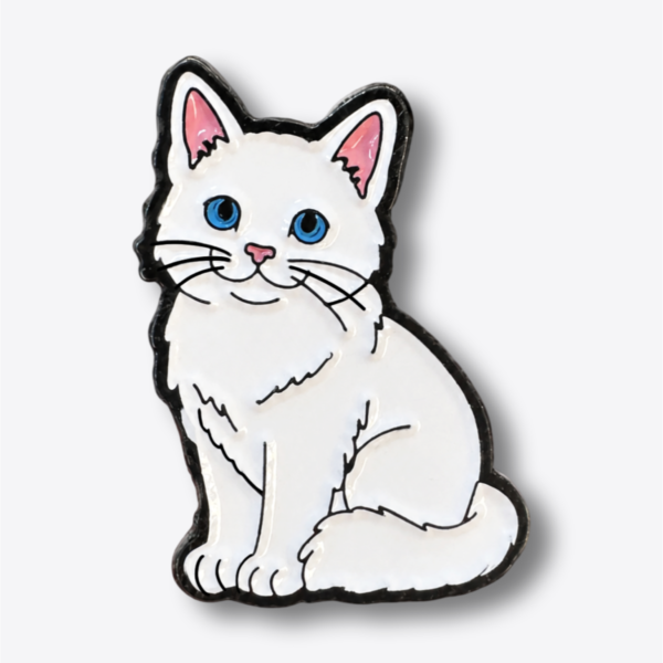 Pin - Gato Blanco