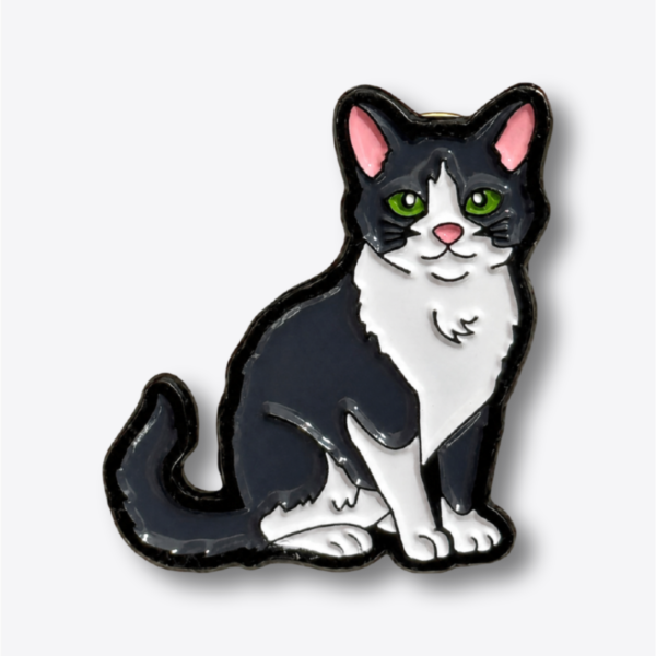 Pin - Gato Smoquin (Gris)