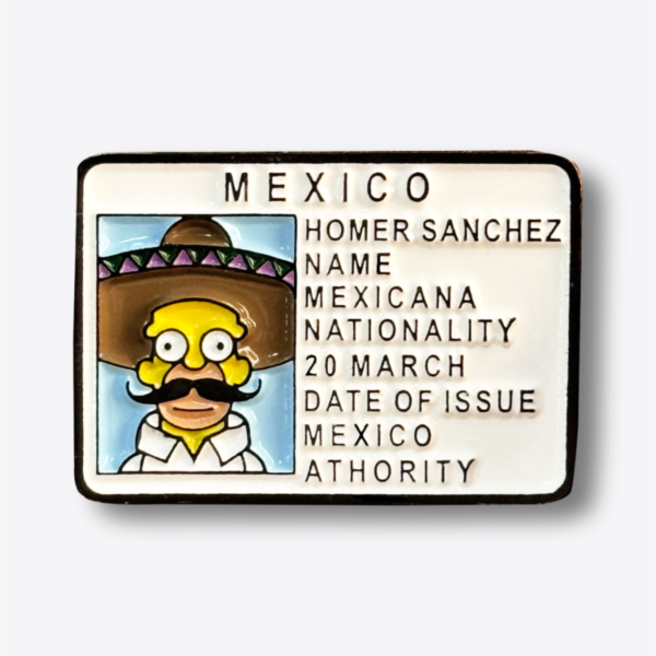 Pin - Homero Carnet