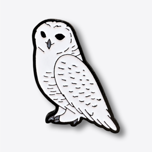 Pin - lechuza Blanca