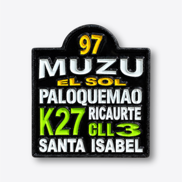 Pin - Letrero de Bus Ref. 14